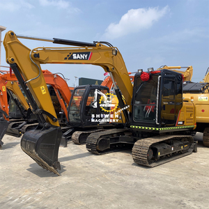 Excavadora SANY SY95C Usada en Venta, 2023, 9.5 Toneladas, con Motor, Caja de Cambios, Bomba Original y Cucharón de Excavación para Construcción - Product Image 3
