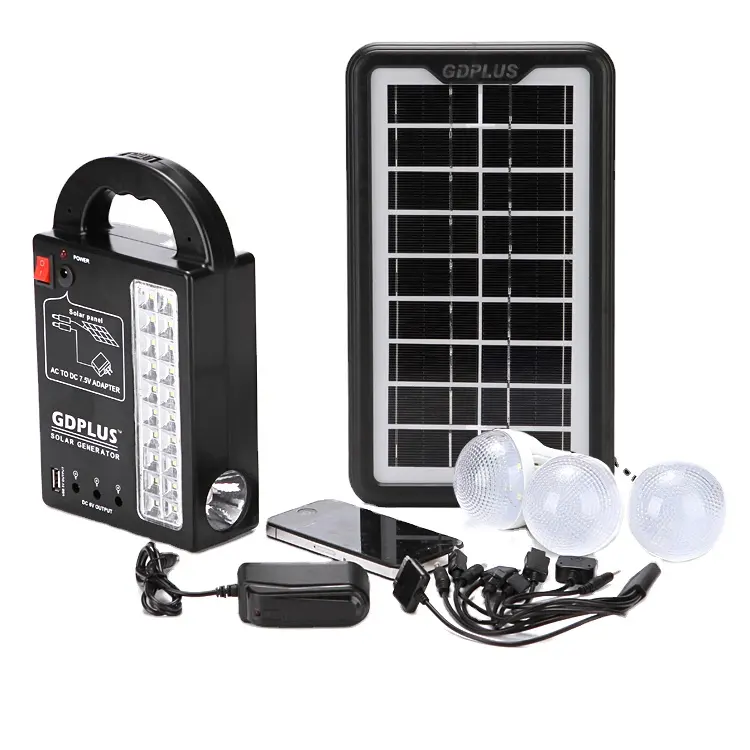 Solar System Light Emergency Charging Outdoor Camping Solar System With Solar Panels