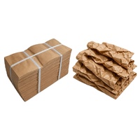 Papier Kraft Z-Fold Écologique, Emballage de Protection Facile à Découper pour l'E-commerce et l'Emballage de Colis