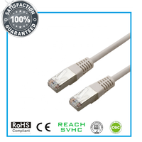 Kabel Tembaga Cat5e 3m dengan Pelindung Anti Kusut UTP/FTP/SFTP 24AWG CCA/CU Isolasi PE Solid Jaket PVC Kabel Patch RJ45-1m2m 5m 10m
