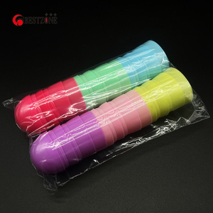 Trứng Phục Sinh Bằng Nhựa Hỗn Hợp Sáu Màu Macaron 40X60Mm Cho Trẻ Em Giỏ Săn Bắn Trò Chơi Tiệc Phục Sinh - Product Image 6