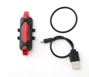山地自行车大灯尾灯夜间骑行 USB 充电明亮的照明骑马设备灯配件 2255 - Product Image 6