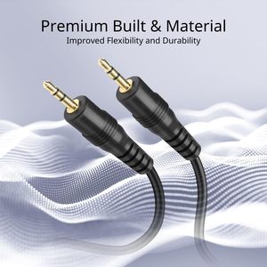 Cavo Audio da 2.5mm da maschio a maschio da 2.5mm a 2.5mm di visore Stereo subminiatura <span class=keywords><strong>Jack</strong></span> per <span class=keywords><strong>cuffie</strong></span> placcato oro connettore cavo spina - Product Image 5