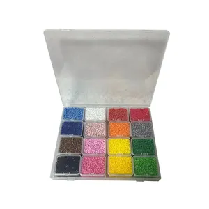 16 warna 2.6mm melty beads DIY mainan cerdas untuk anak-anak