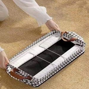 Caja de Almacenamiento de Ropa Plegable Personalizada, Contenedor de Almacenamiento de Tela Multifuncional con Soporte de Acero - Product Image 4