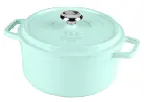 Stew POT Sopa Cooking Pot com alças resistentes ao calor revestimento de esmalte