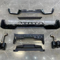 Kit de Conversión de Carrocería con Faros Delanteros, Faros Traseros, Parachoques, Faldones Laterales y Guardabarros para BMW X3 G01 G08 2018-2021, Actualización a X3M F97 LCI