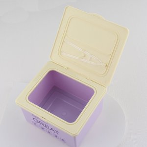 Botella de plástico de 300g, superventas, forma cuadrada, embalaje cosmético, Material PP para el cuidado de la cara - Product Image 6