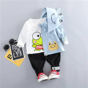 Camisa de Boutique para Niños, de Algodón, para Bebés, Niños, Manga Larga, Estilo Oriental, y Pantalones de Hockey - Product Image 3