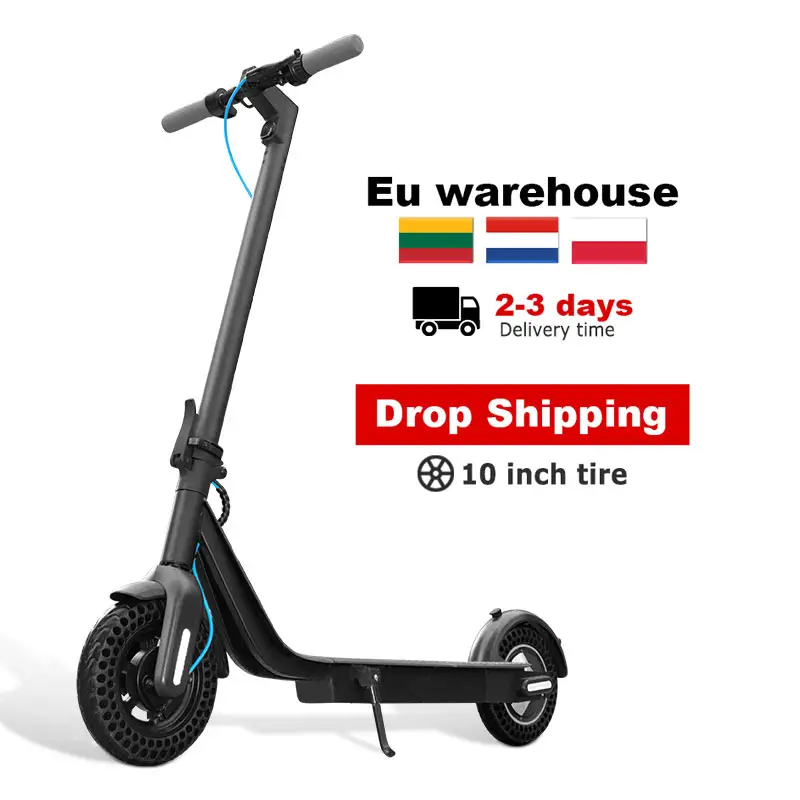 Long Range Electric Motor For Adult 2020 Elektrikli Electric Scooter Dual Brake E Scooter Adult 350W Factory