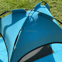 Tente pour chien imperméable pour chiens de taille moyenne à grande, lit pour animaux de compagnie portable et rafraîchissant avec filet respirant pour le camping, la plage, XL