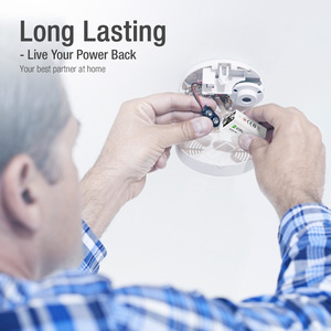 Pilas EBL de 9 Voltios, Paquete de 2, en Blíster, Alcalinas, Ultra Duraderas, con 7 Años de Vida Útil - Product Image 2