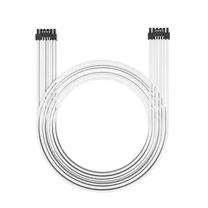 Kabel PSU laki-laki ke laki-laki, adaptor 12 + 4 pin Mini 600W ATX 3.0 catu daya 16pin kabel GPU Pcie 5.0 12VHPWR kabel Modular lengan