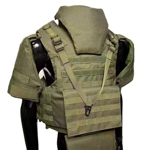 เสื้อกั๊กยุทธวิธี6B45ป้องกันทุกส่วนของรัสเซียชุดเกราะโมดูลาร์สำหรับผู้ชายสีเขียวตัวน้อย - Product Image 3