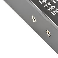 Controlador LED de Conmutación AC-DC HUARON HRGL-24V100W, IP20, 90-99% de Eficiencia, Carcasa de Aluminio, CE, ROHS, FCC, UKCA, Iluminación 220V, 3 Años de Garantía
