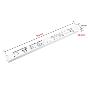 ไดรเวอร์ไฟ LED แบบหรี่แสงได้ IP20 75W/100W/150W แรงดันคงที่ TRIAC/0-10V/1-10V/10V PWM/RX  100-240VAC 12V/24VDC - Product Image 4