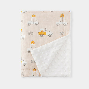 Nuovi Arrivi: Coperta per Neonati in Cotone 100% a Righe, Prezzo all'Ingrosso, per Casa, Ospedale e Aereo - Product Image 3