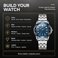 Montres à quartz pour hommes OEM, montres analogiques de luxe étanches et lumineuses en acier inoxydable, fabricant de haute qualité, Montre Homme
