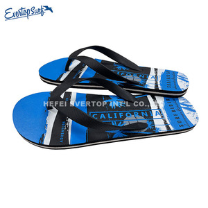 Pantoufles d'été à semelle légère pour hommes, vente en gros, tongs personnalisées - Product Image 6