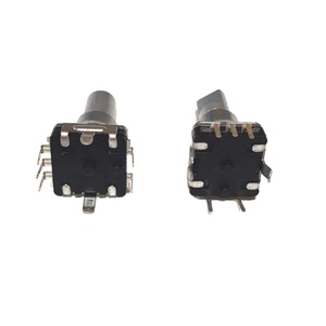 Encodeur rotatif de haute qualité Ec11 à 3 broches, 5 broches, 9/15/16/20 impulsions avec interrupteur instantané et interrupteur codé PEC11 - Product Image 5