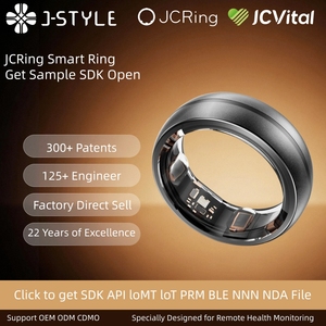 JCRing X2 X2A X2B X2BS Breveté AI Health Tracker SDK API Open Smart Ring Surveillance de la santé OEM ODM Appareils connectés - Product Image 1
