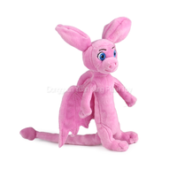 Peluches OEM sur mesure peluches roses animaux de la famille bébé dragon peluches