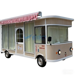 Carrito de Comida Móvil Popular para Hot Dogs, Café, Helados, Mini Remolque de Comida Económico - Product Image 4