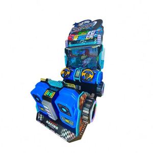 Simulateur de conduite de voiture de course pour enfants, machine de jeu d'arcade automobile, jeux à monnayeur - Product Image 5