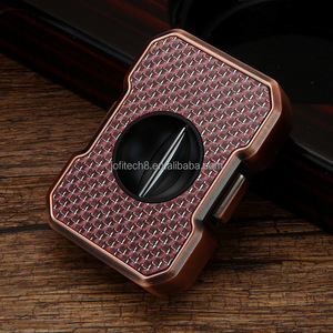ที่ตัดซิการ์ JOFI Luxury Rainbow V-Cut ใบมีดสแตนเลสคมกริบ แบบพกพาสองหัว ตัดซิการ์ได้แบบกิลโยตีน  อุปกรณ์เสริมสำหรับการเดินทาง - Product Image 2