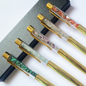Bút pha lê bán buôn chất lượng cao, đá pha lê Citrine, Amethyst, Agate, sỏi, năng lượng chữa lành, quà tặng doanh nghiệp - Product Image 2