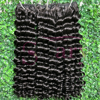 Rambut Manusia Vietnam Mentah Double Drawn SDD Pixie Curly 15A, Vendor Rambut Virgin Mentah, Ekstensi Rambut Manusia Tebal dan Rapi