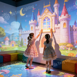 New Design Children Immersive Interactive Floor Projection 3D Hologram AR <b>Motion</b> <b>Sensor</b> Kids Indoor Playground Shopping Mall - Product Image 2