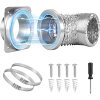 Kit de ventilation magnétique pour sèche-linge, kit de connecteurs de ventilation magnétiques à joint hermétique, forte aspiration, connexion et déconnexion rapides