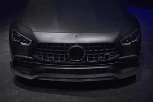 Nouveau kit carrosserie en fibre de carbone style LD pour Mercedes-Benz <span class=keywords><strong>AMG</strong></span> <span class=keywords><strong>GT</strong></span> (2017-2019) GT50/GT53/GT43 : Lame avant, jupes latérales, diffuseur arrière - Product Image 4