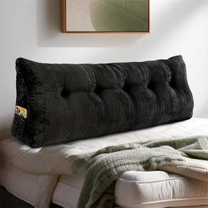 Colchones de relleno de huecos de cama de tamaño completo personalizados, almohada de cabecero de cama con forma de cuña de algodón PP - Product Image 1