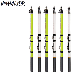 NEWMAJOR 1.5/ 1.8/2.1/2.4/2.7/3m Canne à Pêche Télescopique Rotative Siège <span class=keywords><strong>de</strong></span> Moulinet Portable <span class=keywords><strong>Surfcasting</strong></span> Shore Casting Pole - Product Image 1