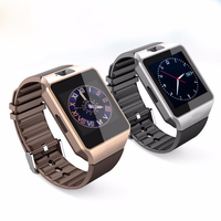 Reloj inteligente dz 09, dispositivo con cámara, compatible con tarjeta SIM, el más barato
