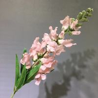 Bunga Sutra Simulasi Rumput Ikan Mas Buatan Tangan Realistis, Buket Bunga Snapdragon untuk Wisuda, Hari Ibu, Paskah