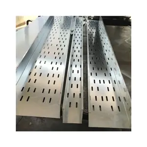 Factory Price 100mm 200mm 300mm Width Standard Type Perforated Galvanized Steel Cable Tray