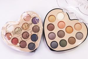 <span class=keywords><strong>Paleta</strong></span> de Sombras de Ojos DODOGIRL de 12 Colores con Acabado Brillante Mineral, Alta Pigmentación, Resistente al Agua, en Forma de Corazón de Chocolate, para Uso Diario - Product Image 2