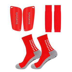 LINGTU Football <strong>Training</strong> Anti-Slip <strong>Socks</strong> Set Protective Gear Shin Guards <strong>Socks</strong> Sleeve Crew Grip Soccer <strong>Socks</strong> - Product Image 1