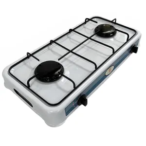 Eu Standaard Ce Outdoor Tuin Camping Picknick Brood 2 Pits Gasfornuis