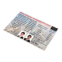 Aimant de réfrigérateur de carte de nom d'entreprise Aimants promotionnels de réfrigérateur de publicité
