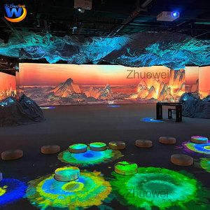 Sistema de Proyección Interactiva 3D para Pared y Suelo, Juego de Realidad Aumentada con Flores para Museos de Arte, Parques Infantiles, Centros Comerciales, Proyección ZW5500 ZW55 - Product Image 1