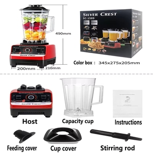 Electrodomésticos <span class=keywords><strong>de</strong></span> Cocina, Licuadora Plateada <span class=keywords><strong>Moulinex</strong></span> SC-1589, Motor <span class=keywords><strong>de</strong></span> Cobre Puro <span class=keywords><strong>de</strong></span> 4500 W, Procesador <span class=keywords><strong>de</strong></span> Alimentos 2 en 1, Batidora para Smoothies - Product Image 4