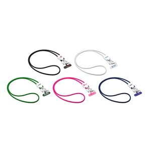 Cordon tour <span class=keywords><strong>de</strong></span> cou anti-perte avec patch <span class=keywords><strong>de</strong></span> fixation, transfert <span class=keywords><strong>de</strong></span> données 4-en-1, câble <span class=keywords><strong>de</strong></span> charge pour téléphone portable compatible iPhone 15 Pro Max. - Product Image 6
