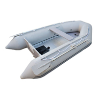 Vente en gros Bateau Kayak 2 personnes Kayak PVC Hypalon Bateau de pêche en mer Dérive Aviron Plaisir Bateau ponton gonflable