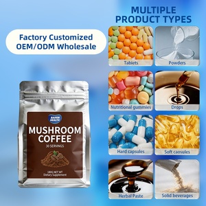 OEM/ODM Paddenstoelenkoffie Complex ter ondersteuning van energie, focus en cognitieve functie voor de dagelijkse gezondheid van volwassenen - Product Image 4