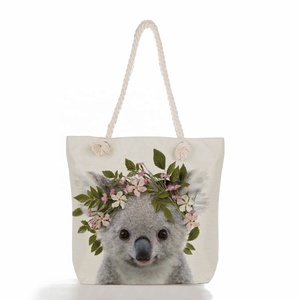 Nuova Borsa a Tracolla Personalizzata con Stampa Fotografica di Animali, Pratica Borsa da Spiaggia Artistica per Donne - Product Image 1