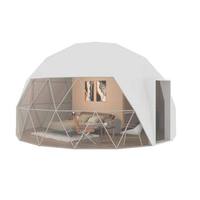 Vente directe fabricant : Tente de camping dôme moderne monocouche durable quatre saisons camouflage pour hôtel, complexe hôtelier et loisirs en extérieur